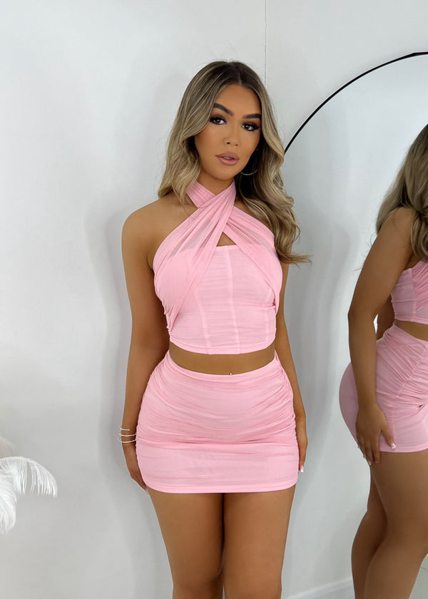 Blissful Dreams Two Piece - Pink