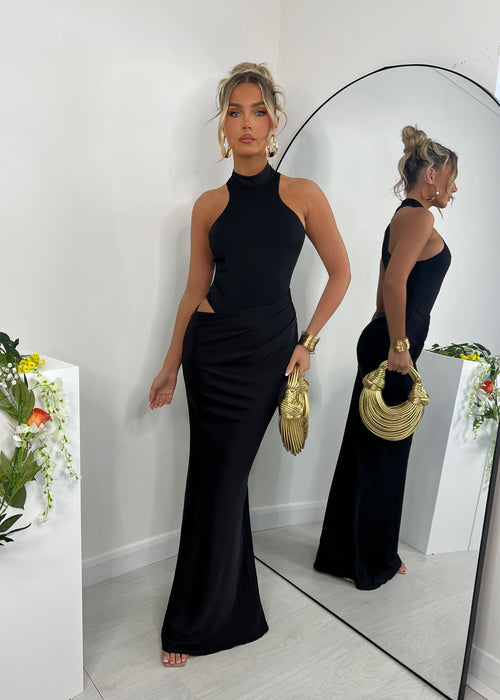 Back To You Maxi Dress - Black