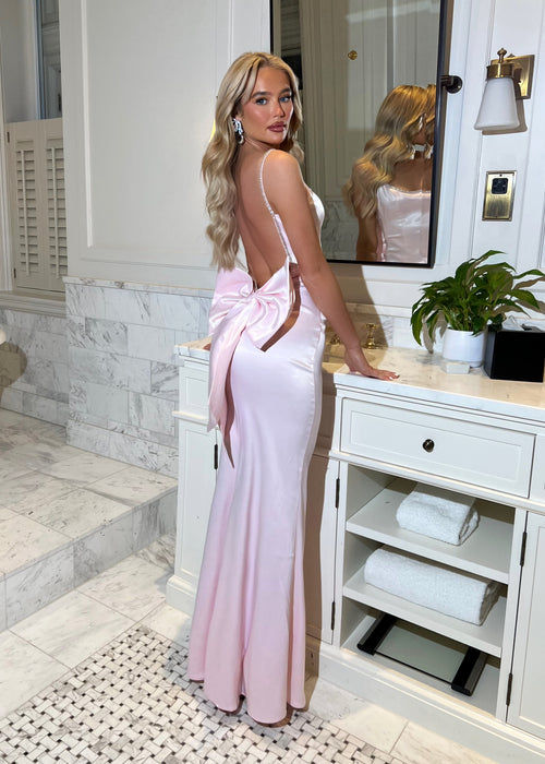 Problematic Princess Bow Gown - Pink