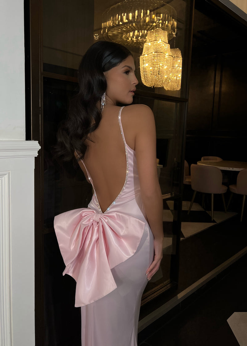 Problematic Princess Bow Gown - Pink