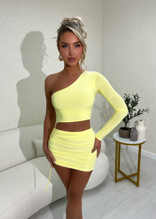 No Rules Two Piece Set - Yellow