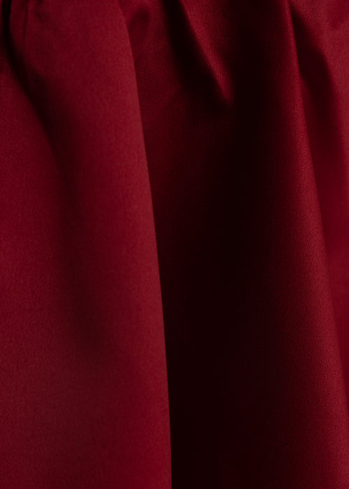 Lift You Up A-Line Mini Dress - Wine