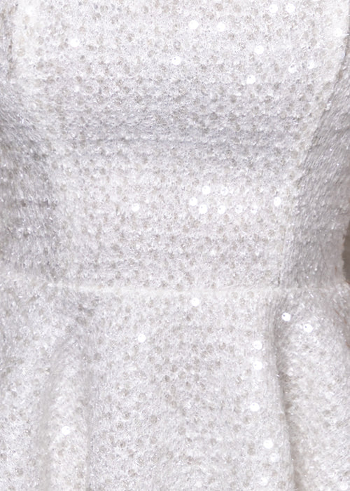 Love Letters Bow Mini Dress - White