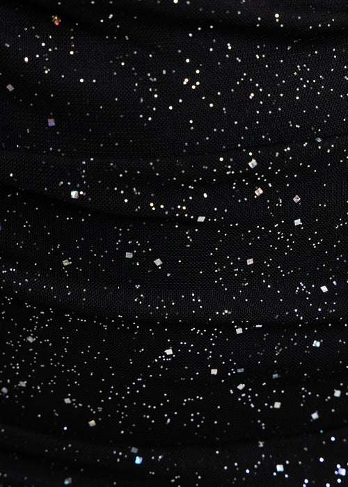 Unreal Love – Minikleid mit Cut-Outs - Schwarz