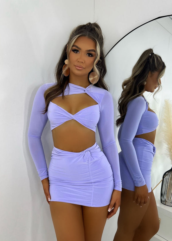 Cut Loose Two Piece -  Lilac